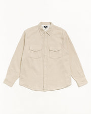 BRUSHED WOOL WESTERN SHIRT