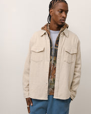 BRUSHED WOOL WESTERN SHIRT
