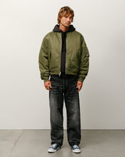 BUILT REVERSIBLE BOMBER JACKET