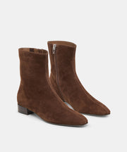 TARINE BOOTIES DK BROWN NUBUCK