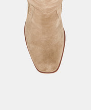 FUEGO BOOTS TAUPE SUEDE