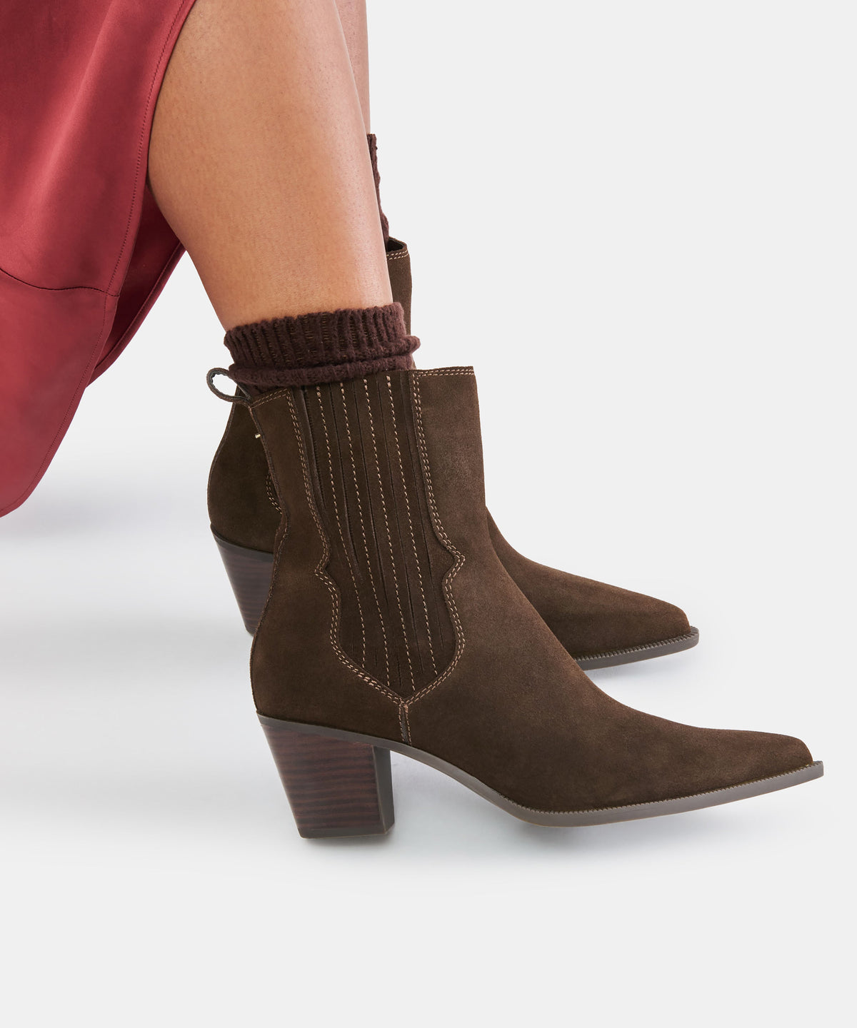 SOLINE H2O BOOTIES ESPRESSO SUEDE