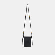 LYRIK CROSSBODY BLACK LEATHER