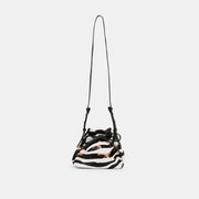 RANDI CROSSBODY ZEBRA CALF HAIR