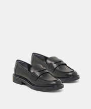 TIGGY LOAFERS BLACK LEATHER
