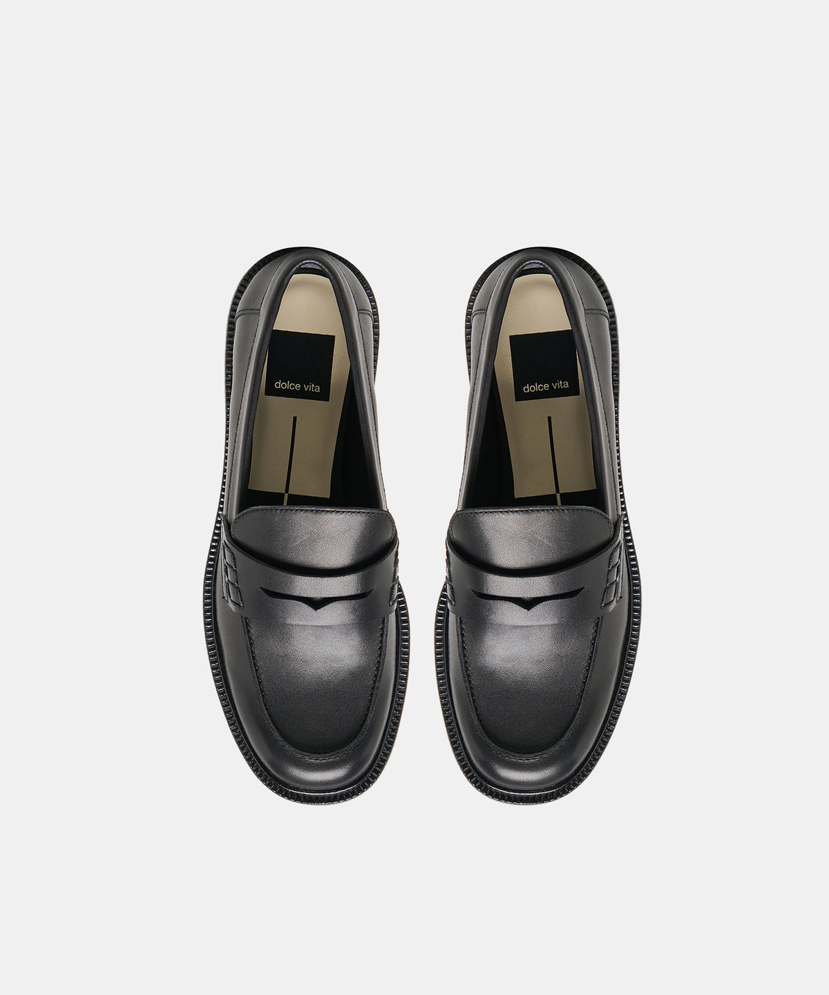 TIGGY LOAFERS BLACK LEATHER