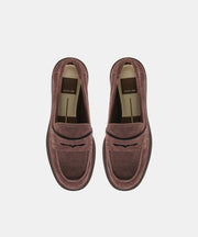 TIGGY LOAFERS MAHOGANY SUEDE