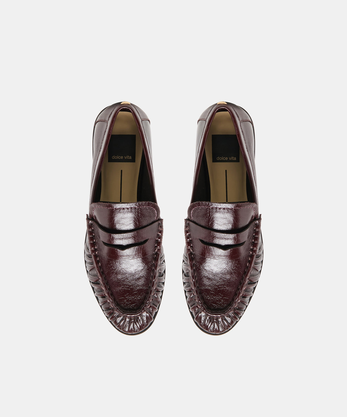 BAXEN LOAFERS OXBLOOD LEATHER