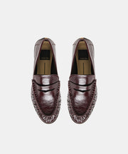 BAXEN LOAFERS OXBLOOD LEATHER