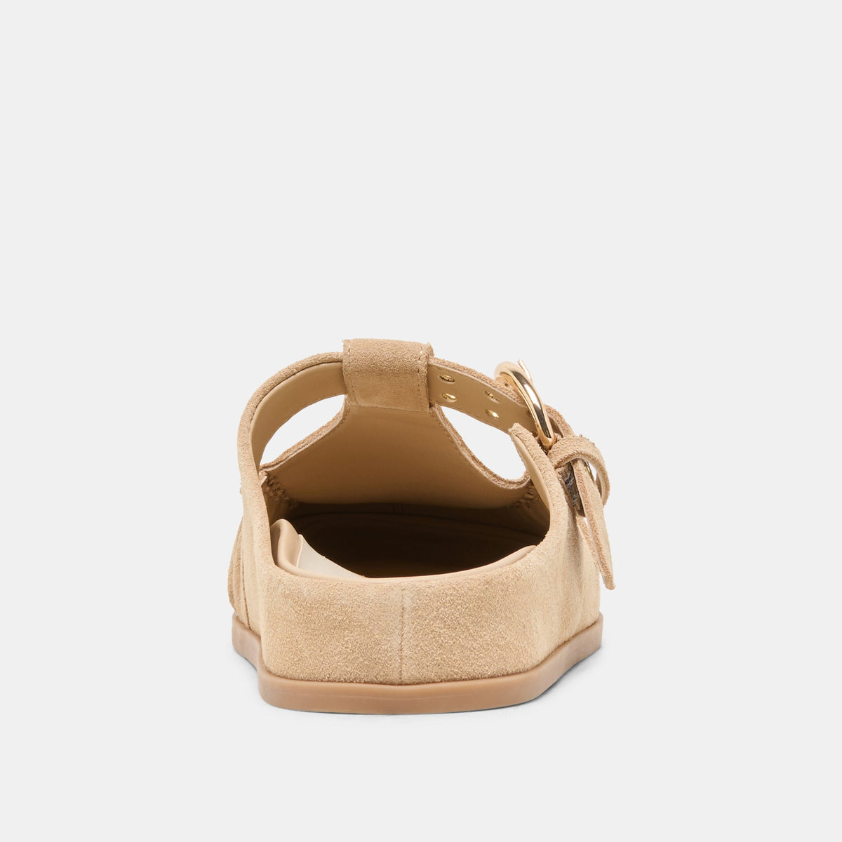 JEANNE FLATS CAMEL SUEDE
