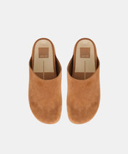 JONEY FLATS BROWN SUEDE