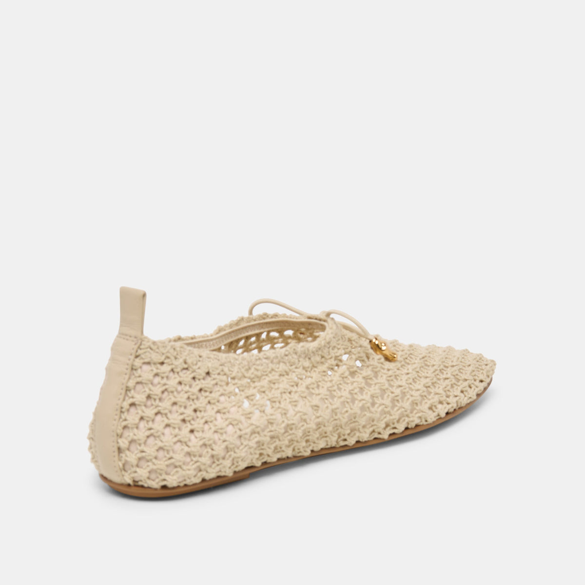 KAYLYN FLATS OATMEAL CROCHET