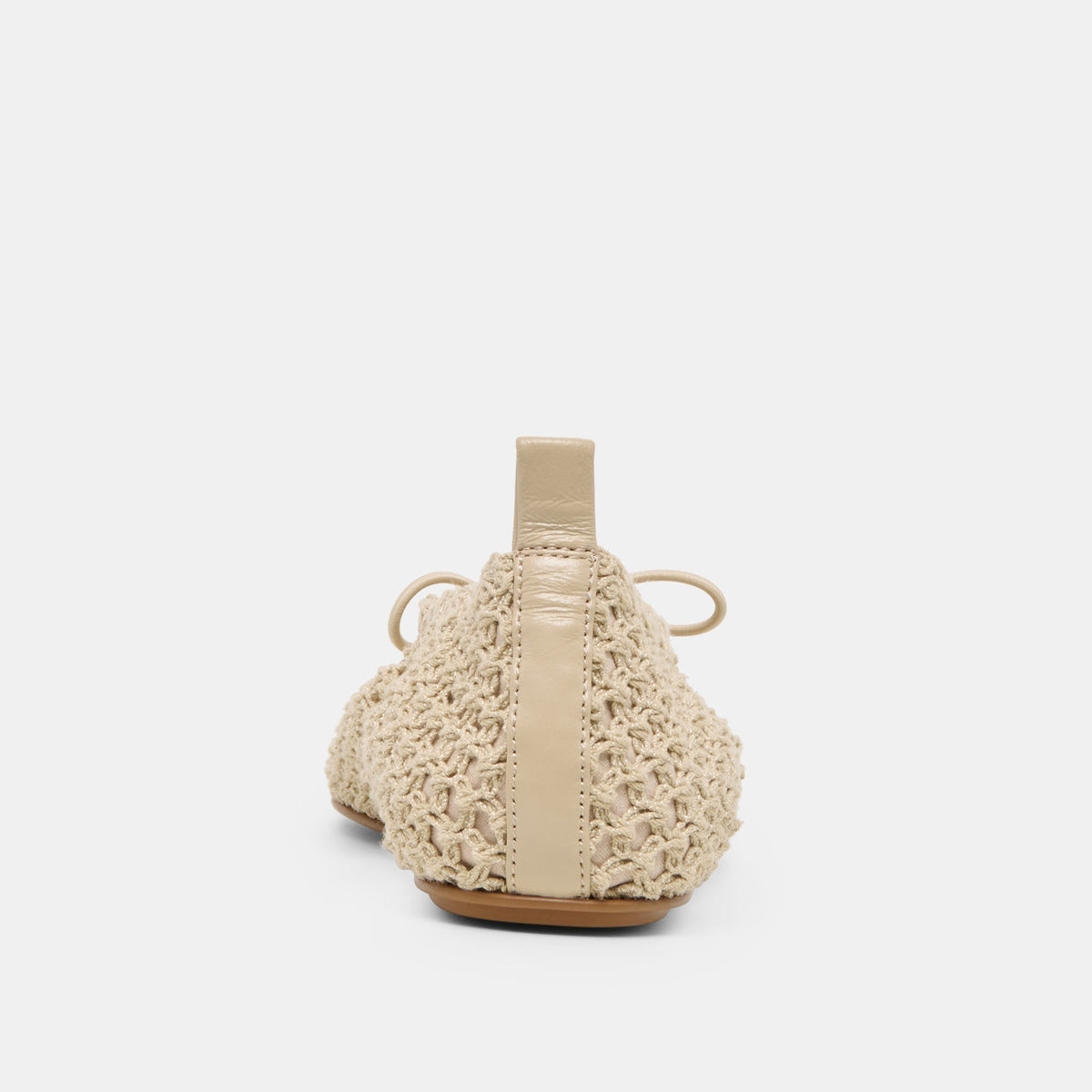 KAYLYN FLATS OATMEAL CROCHET