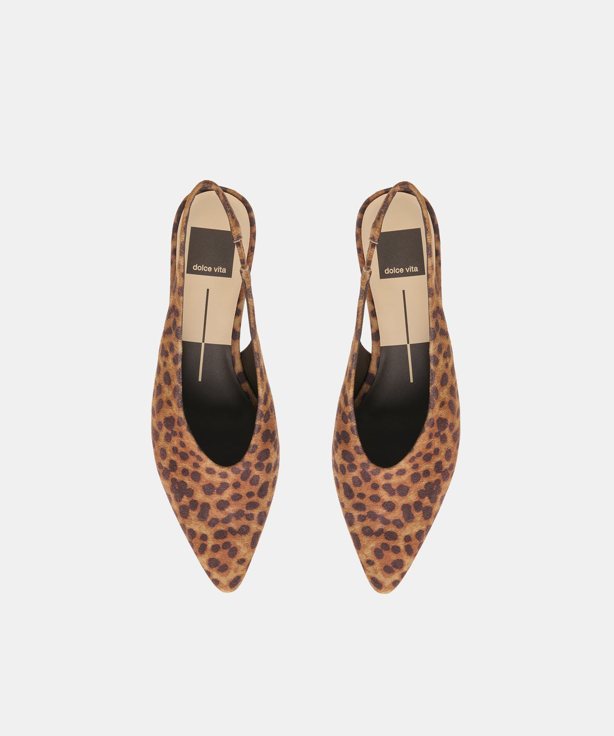 LEEROY FLATS DK LEOPARD PRINTED SUEDE