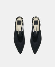 LEEROY FLATS ONYX SUEDE