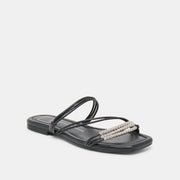 LYNDEE BEAD SANDALS BLACK STELLA