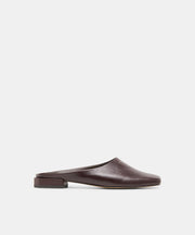 MACLYN FLATS BLACK CHERRY LEATHER