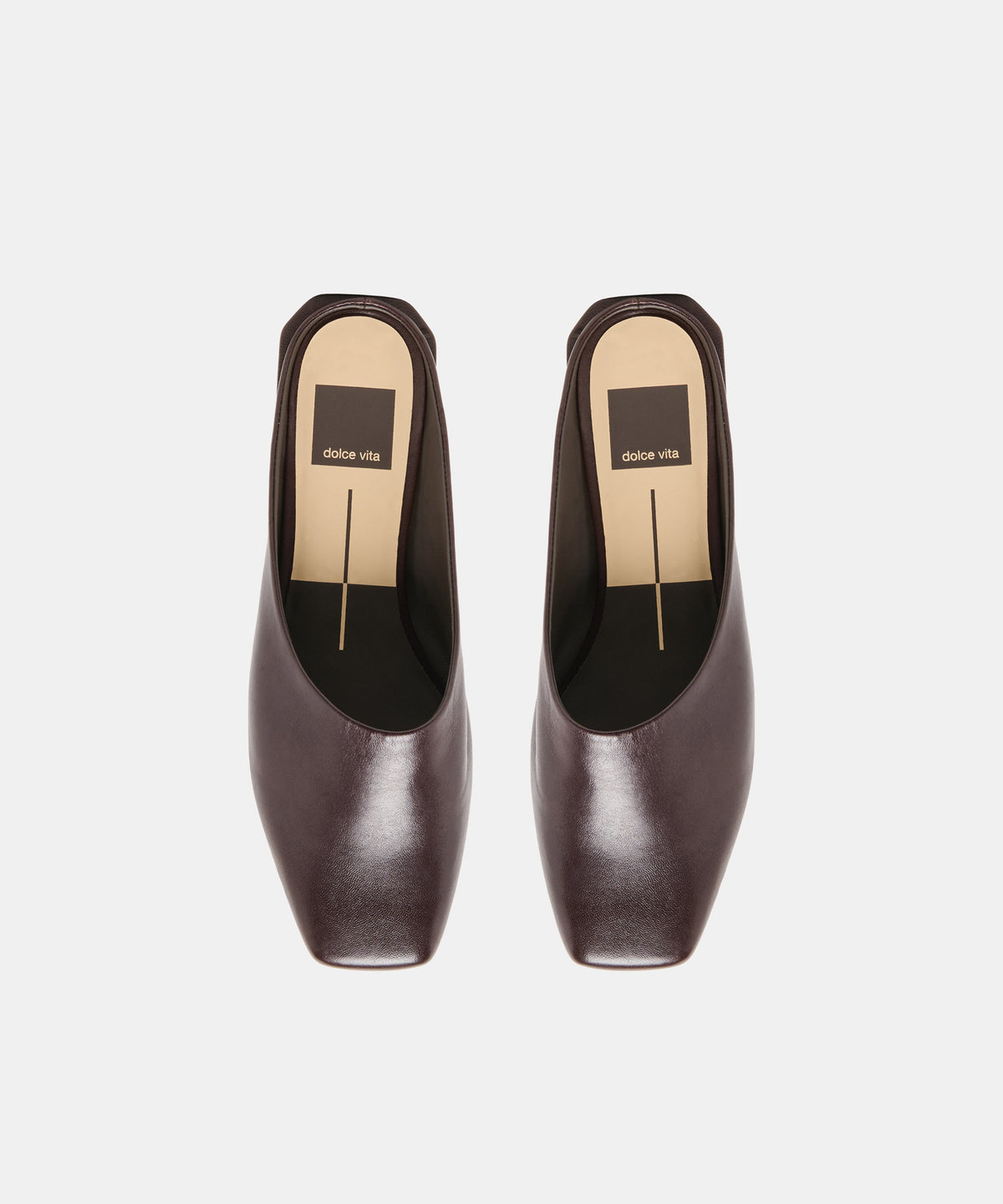 MACLYN FLATS BLACK CHERRY LEATHER
