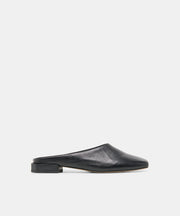 MACLYN FLATS BLACK LEATHER