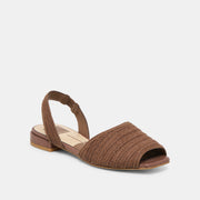 MARZY SANDALS COCOA RAFFIA