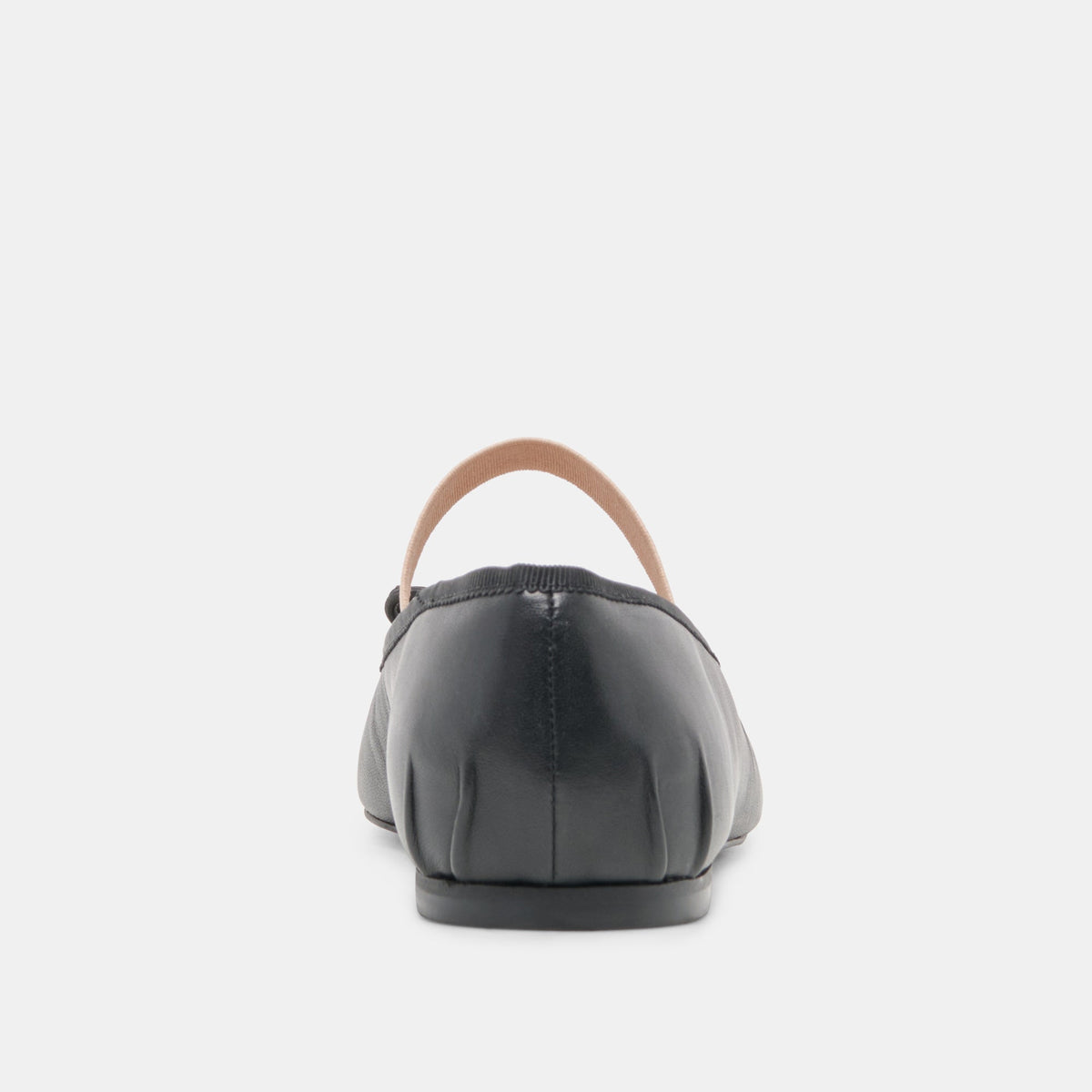 MAYVIS BALLET FLATS BLACK LEATHER