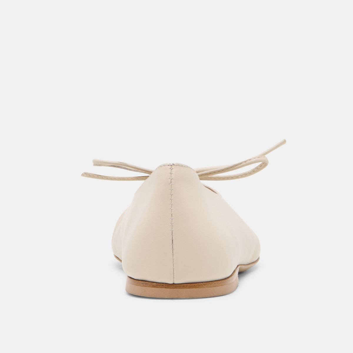 PAZEY BALLET FLATS BONE LEATHER