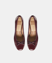 RITLA MID HEELS CRANBERRY LEATHER