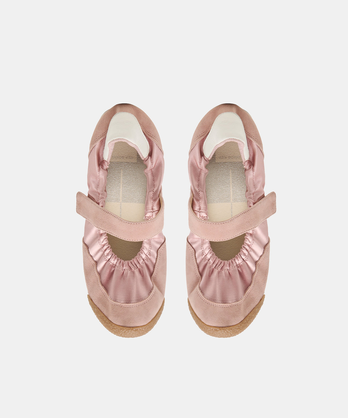 SPRUCE SNEAKERS AGED ROSE SATIN