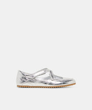 YONO SNEAKERS SILVER DISTRESSED LEATHER