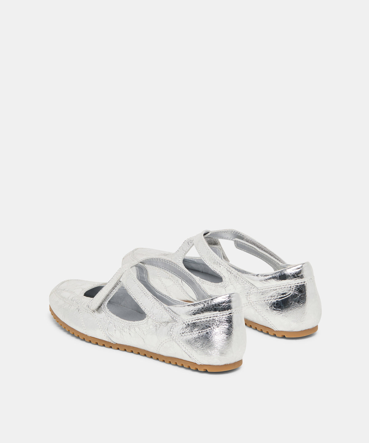 YONO SNEAKERS SILVER DISTRESSED LEATHER