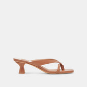 BREVEL WIDE HEELS SADDLE LEATHER