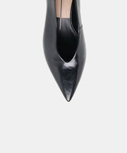 ALWYN HEELS MIDNIGHT CRINKLE PATENT