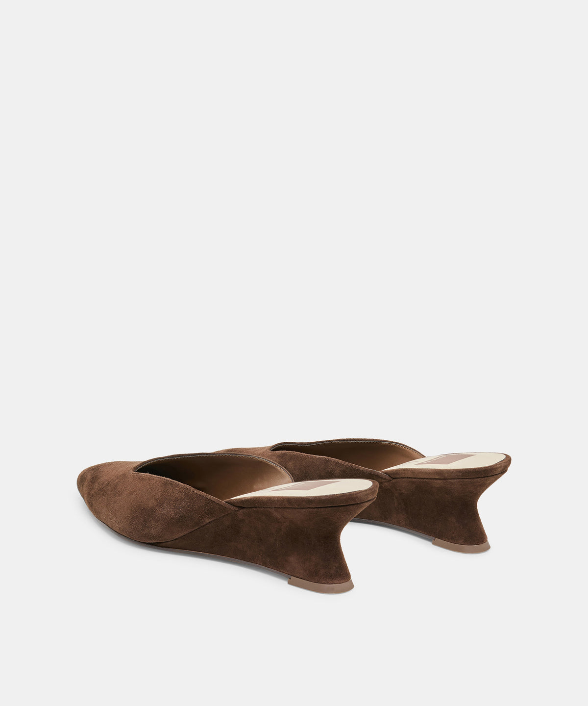 CAMY MULES DK BROWN SUEDE