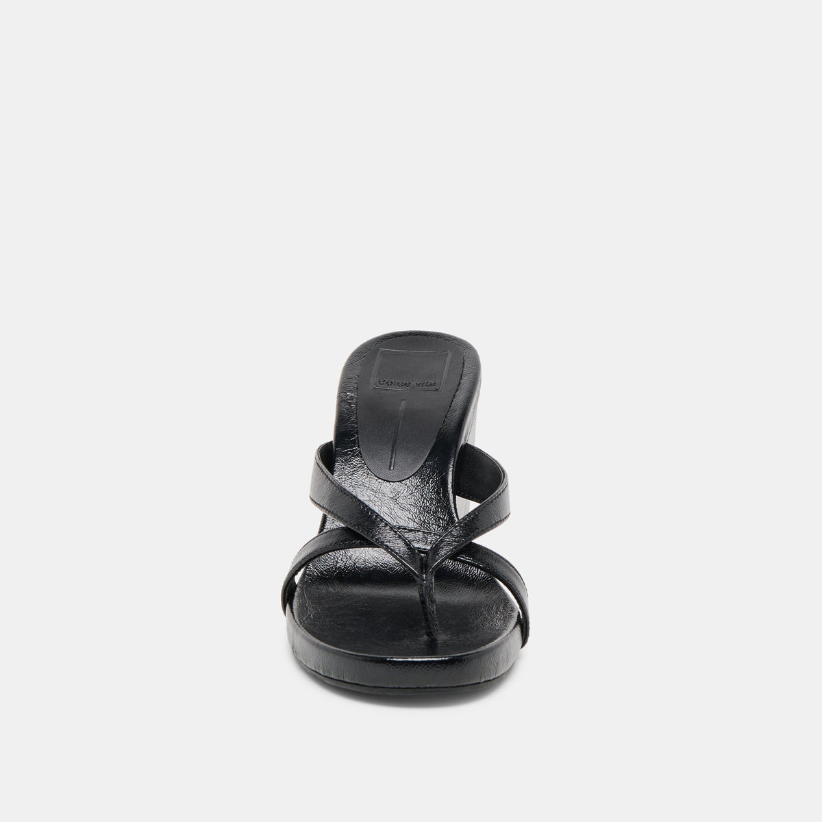 HELAN WEDGES BLACK LEATHER
