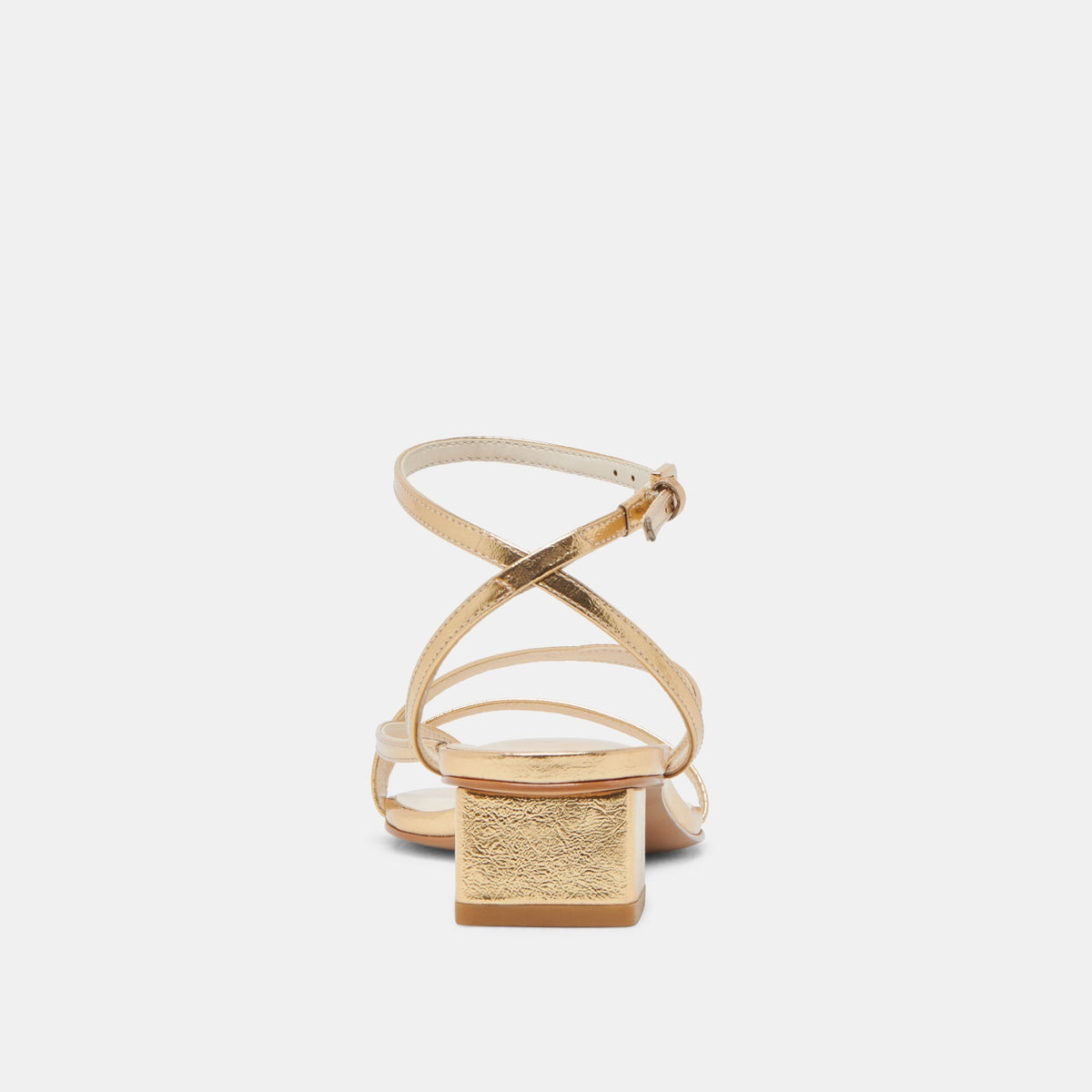 KARLOS WIDE SANDALS GOLD METALLIC STELLA