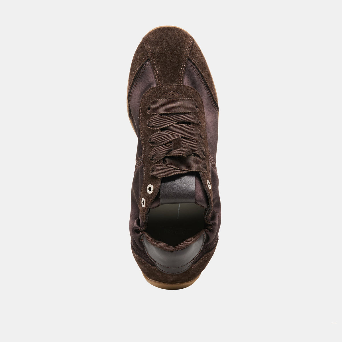 DAKODA SNEAKERS DK BROWN SATIN