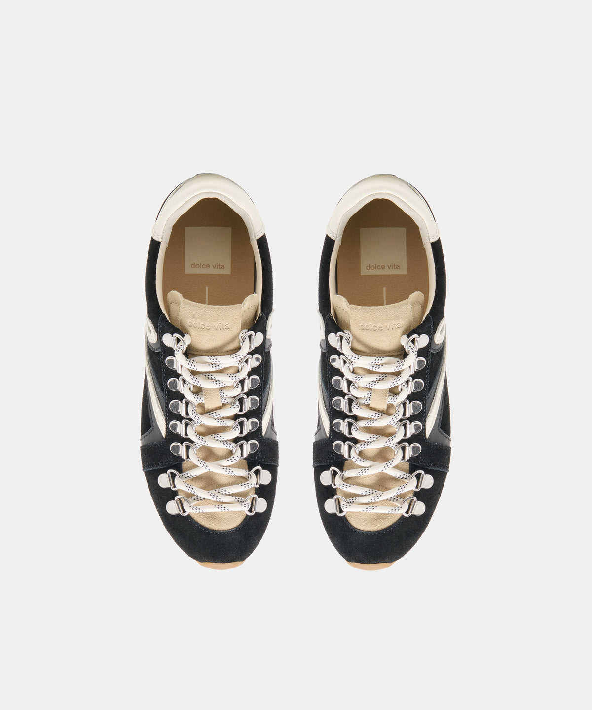 DEACON SNEAKERS BLACK WHITE SUEDE