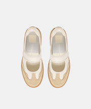 NANET SNEAKERS IVORY MULTI LEATHER